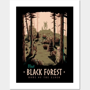 Black forest Posters and Art